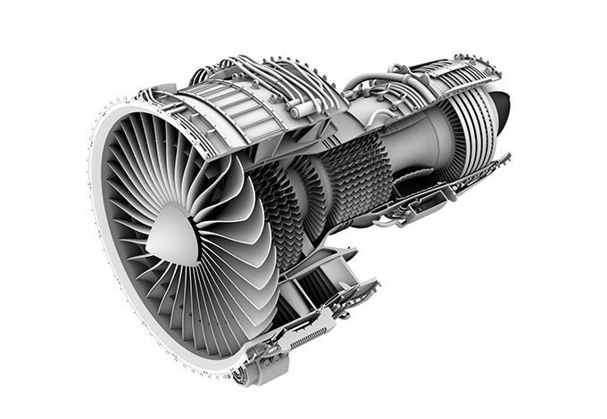 Jet engine parts